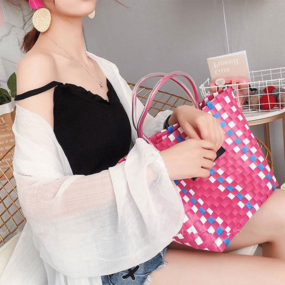 シフォンシアーカーディガン 薄手羽織り