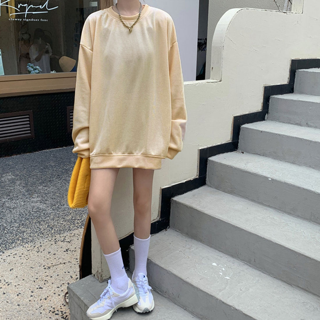 スウェットトレーナー 長袖 レディース