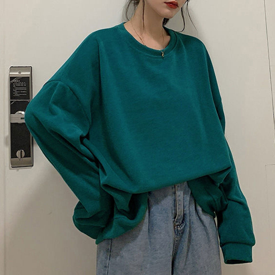 スウェットトレーナー 長袖 レディース
