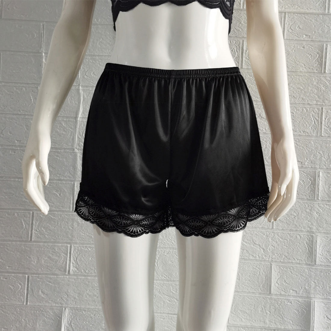 ペチコートパンツ レディース 裾レース