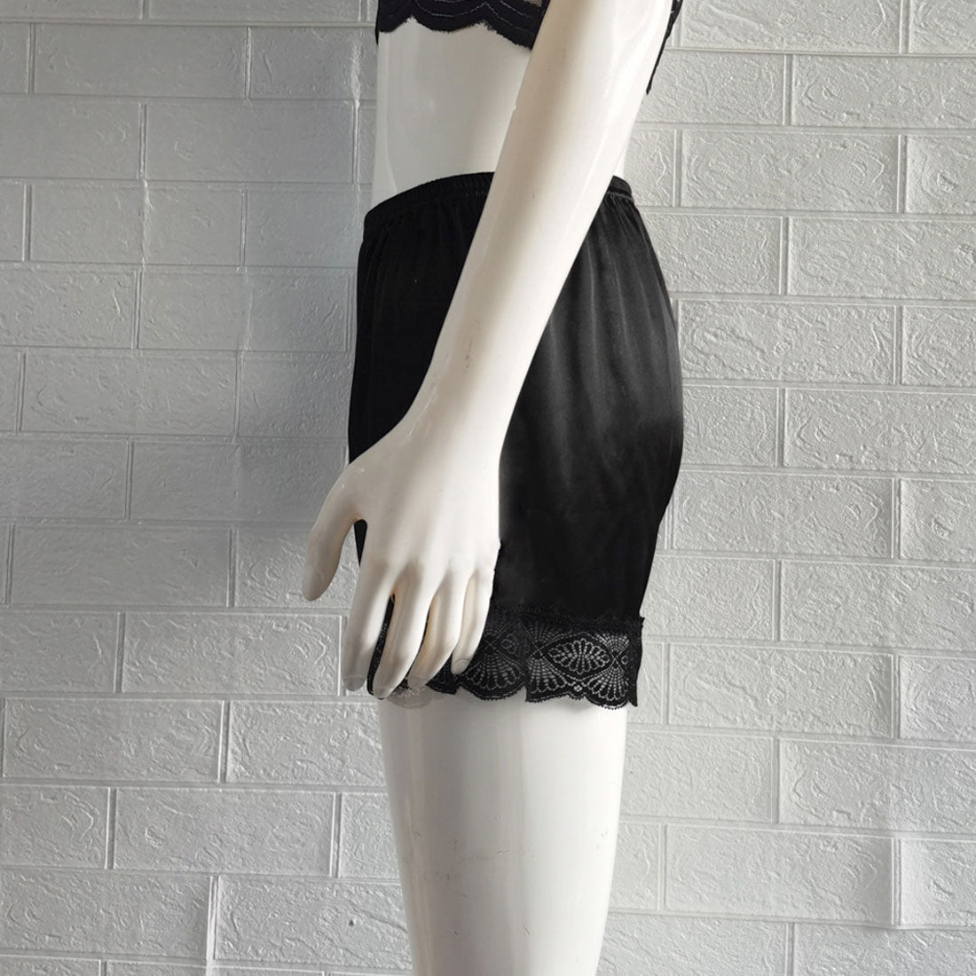 ペチコートパンツ レディース 裾レース