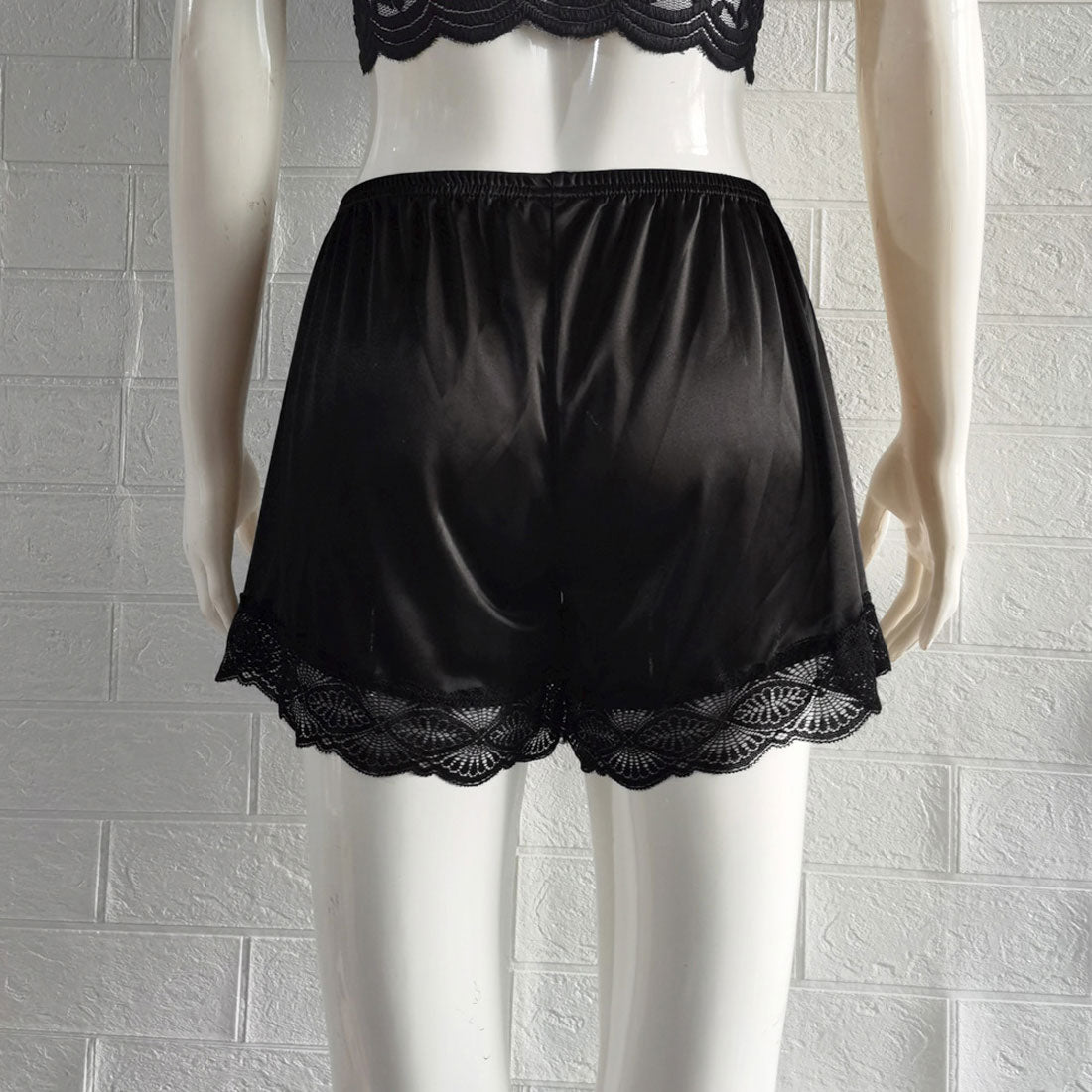 ペチコートパンツ レディース 裾レース