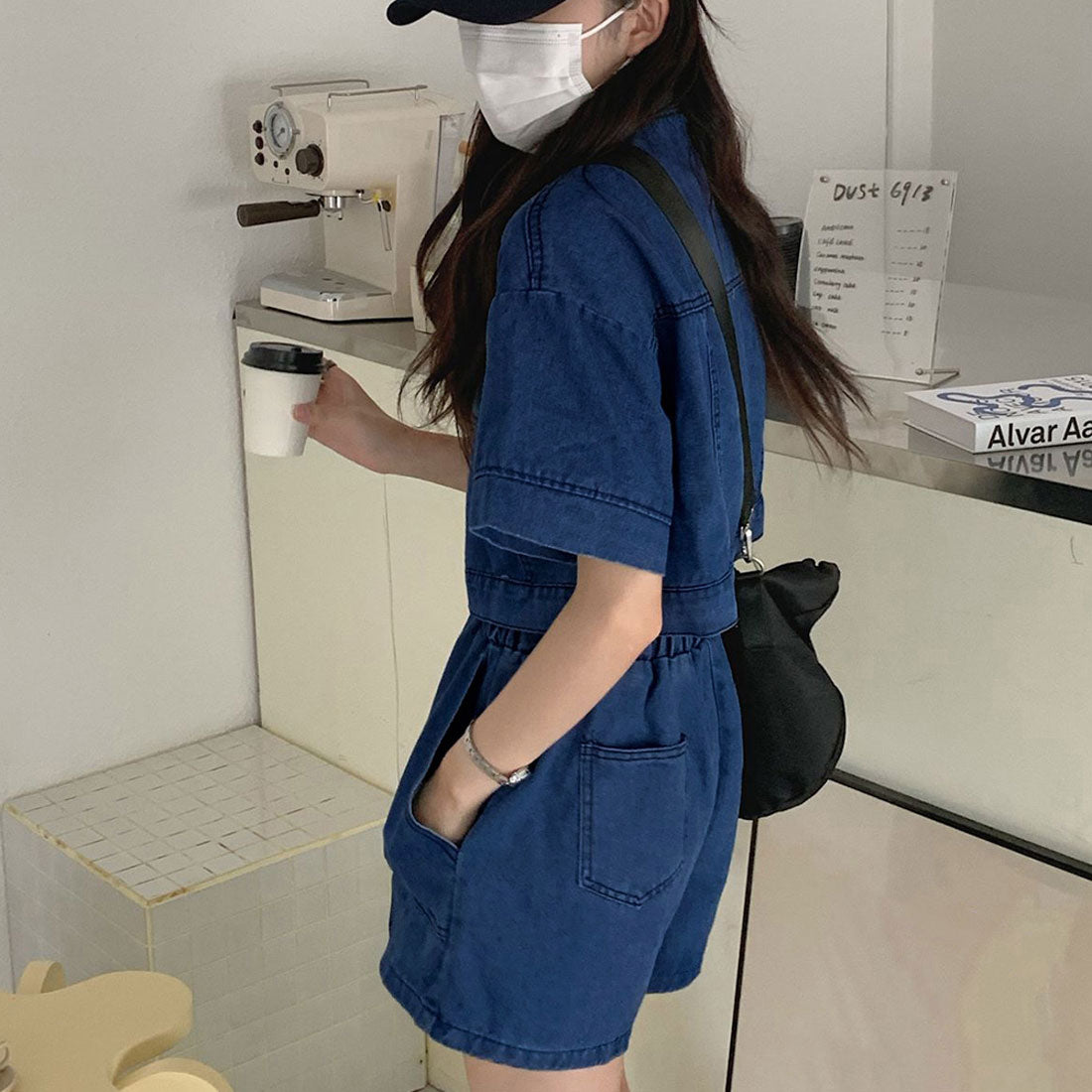 ミニミニストア miniministore デニムセットアップ カジュアル上下セット