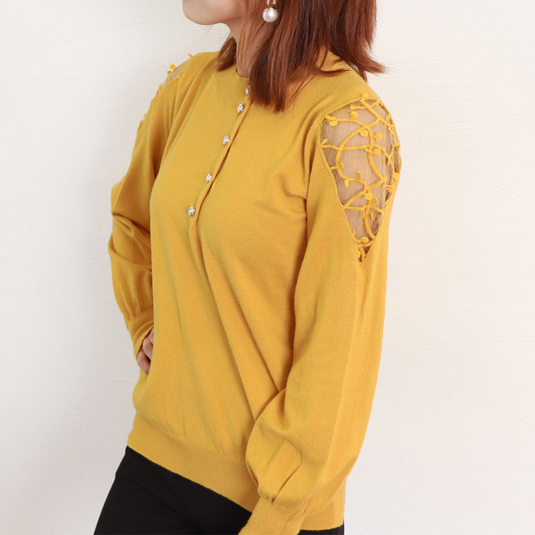 ニットトップス レディース 韓国ニット秋