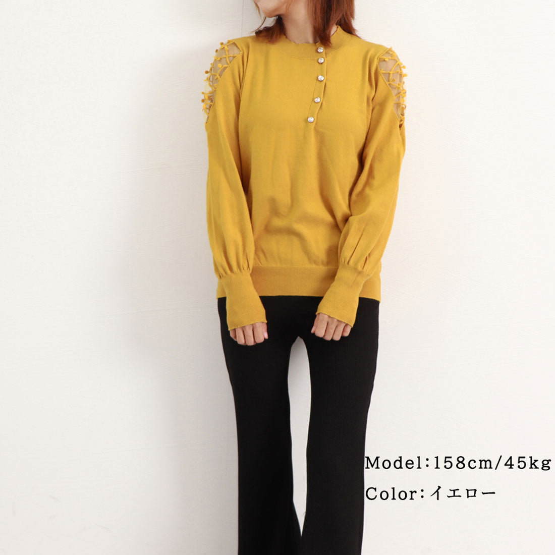 ニットトップス レディース 韓国ニット秋