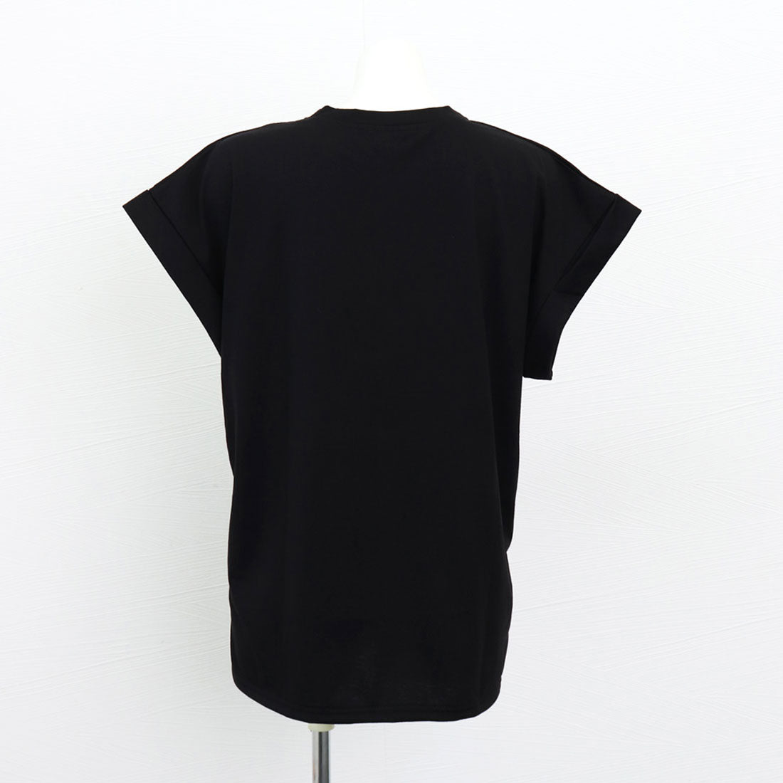 フレンチスリーブ 英字ロゴTシャツ 韓国