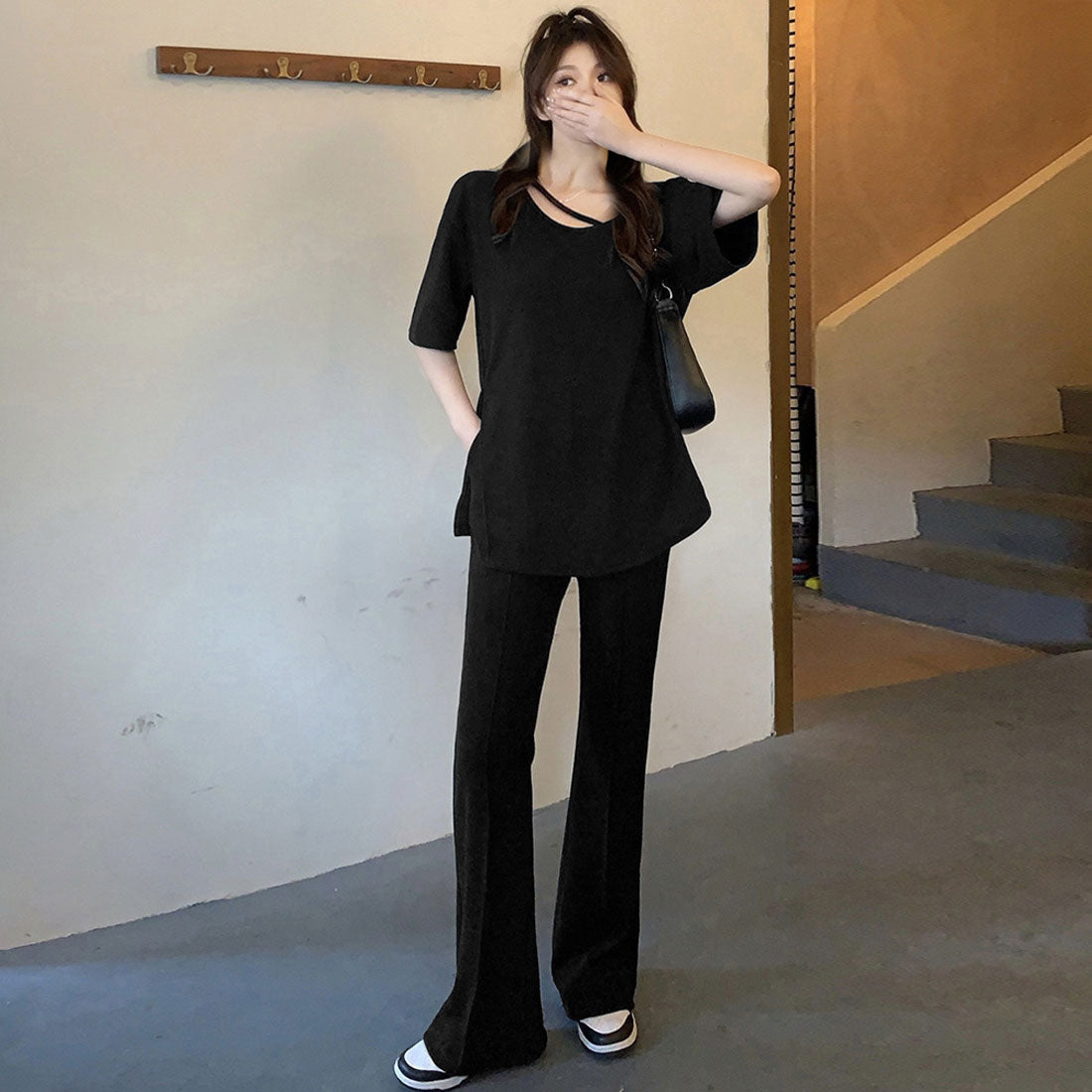 セットアップ レディース 夏服体型カバー