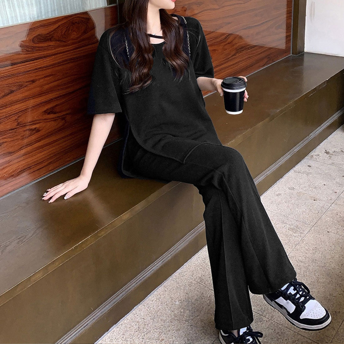 セットアップ レディース 夏服体型カバー