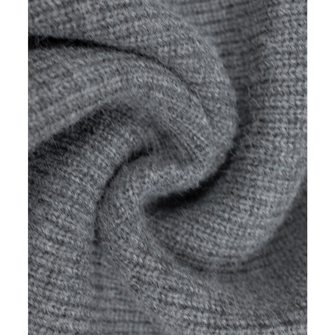 Mini Knit Dress with Hood, Korean Style