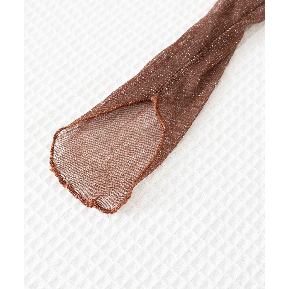 ラメ入り シースルートップス セクシー