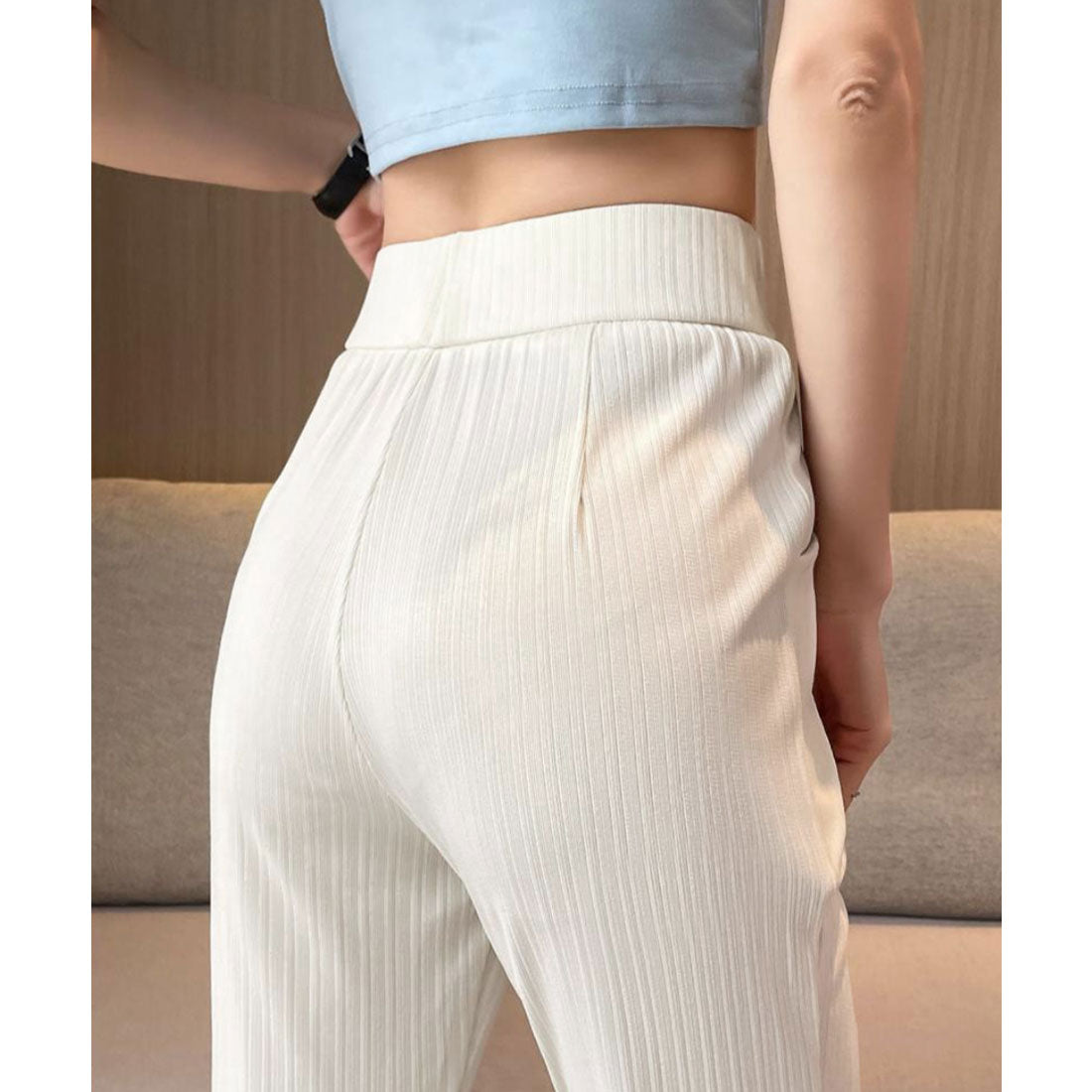 miniministore miniministore Semi-Flare Pants Ladies Long Pants