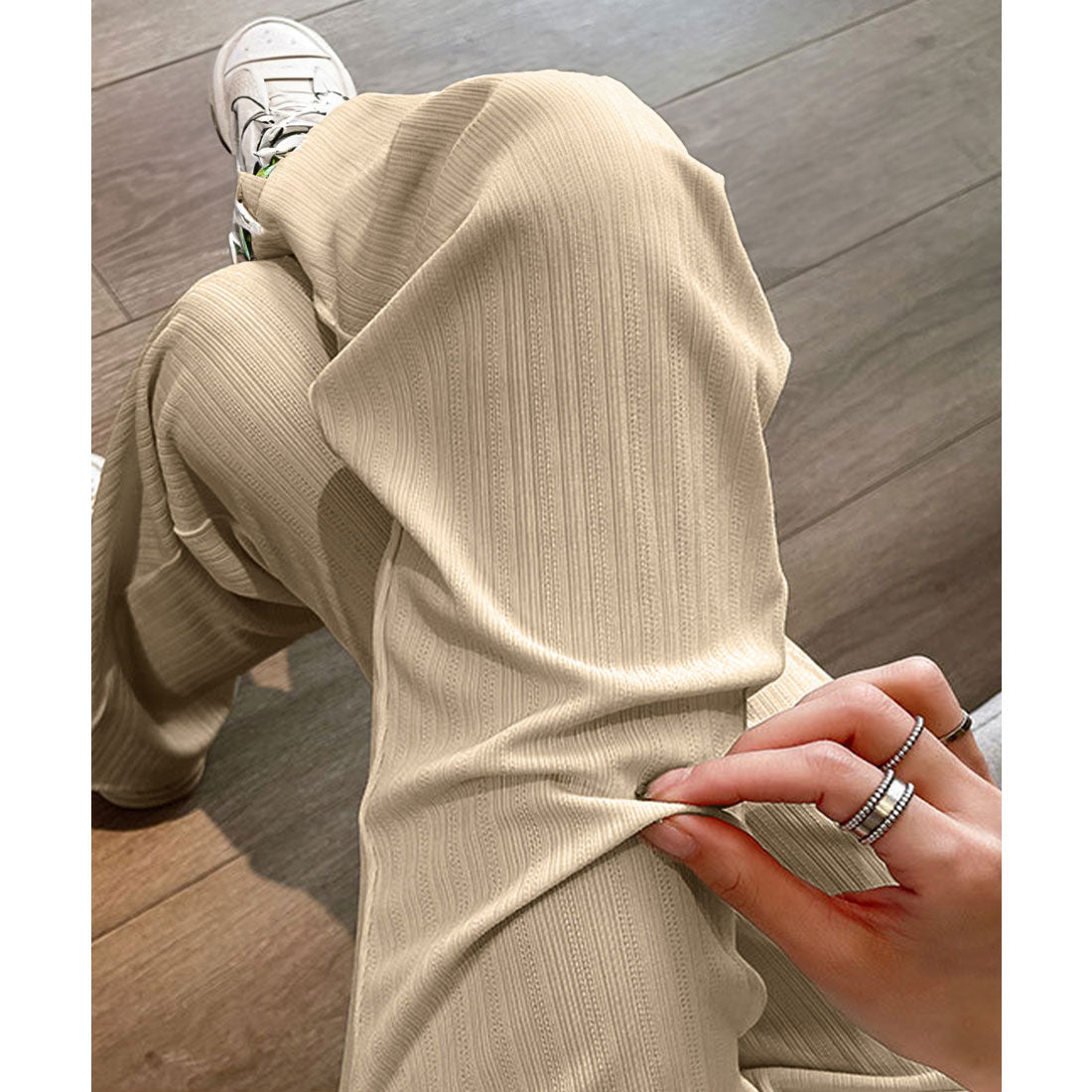 miniministore miniministore Semi-Flare Pants Ladies Long Pants