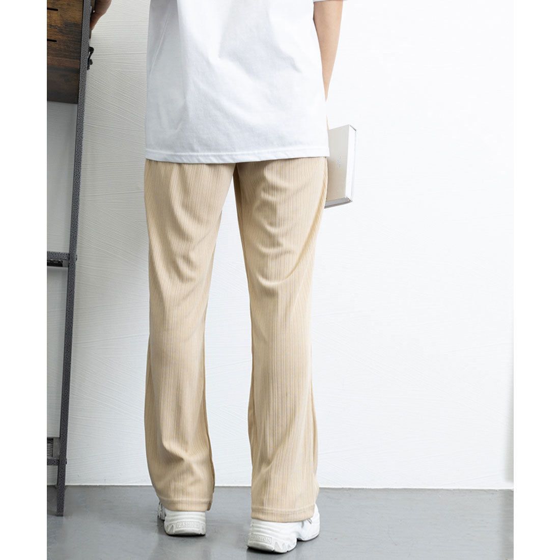 miniministore miniministore Semi-Flare Pants Ladies Long Pants
