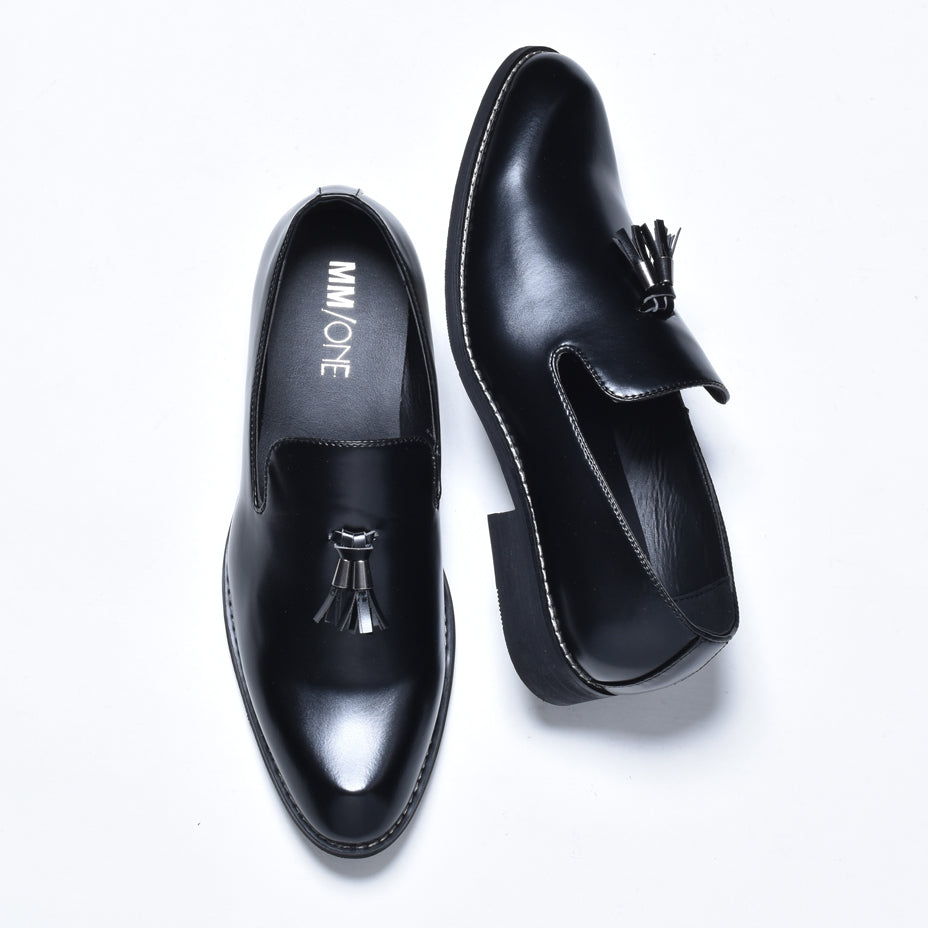 エムエムワン MM/ONE タッセルローファー