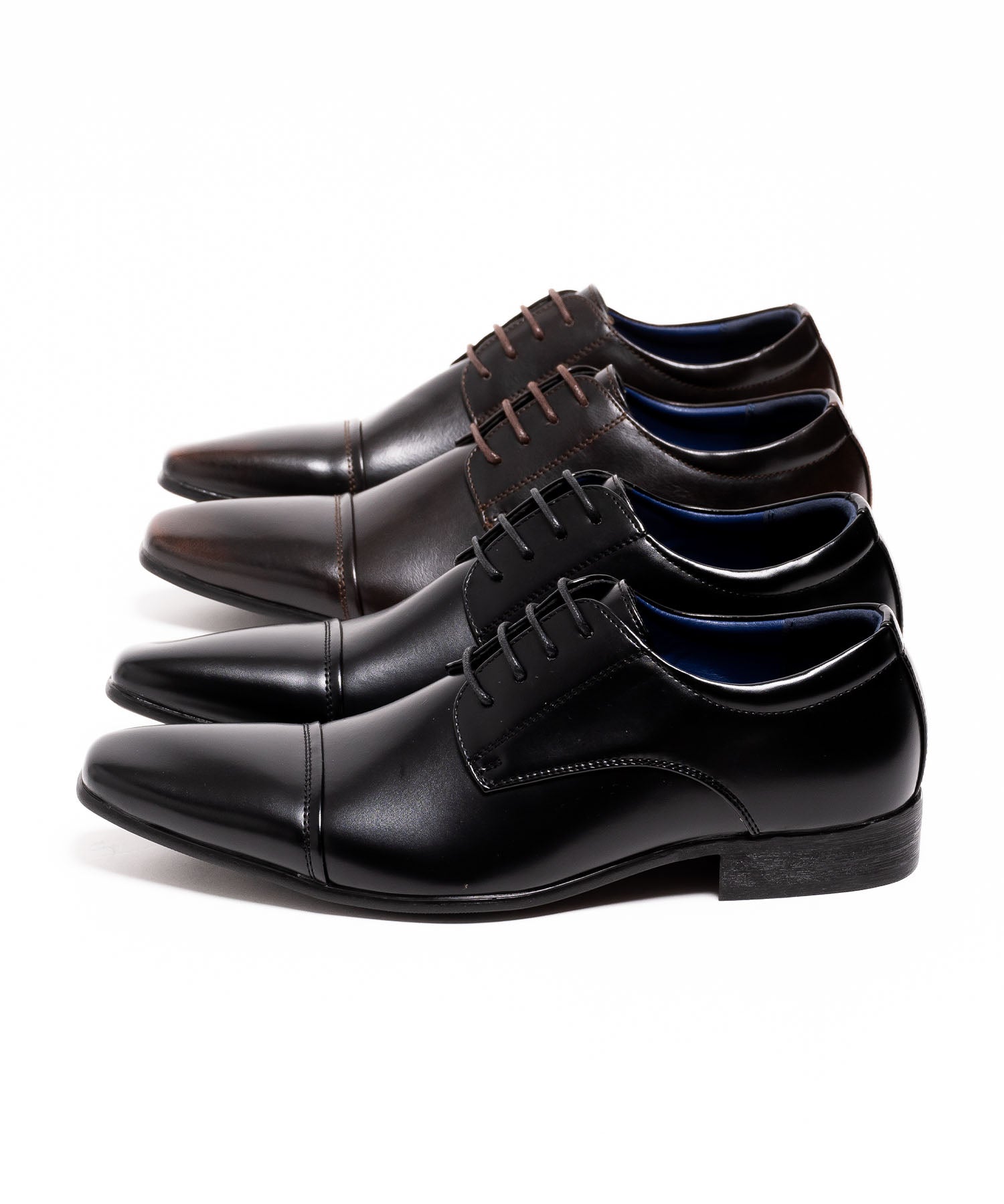 MM/ONE Straight Tip Dress Shoes with Wingtip