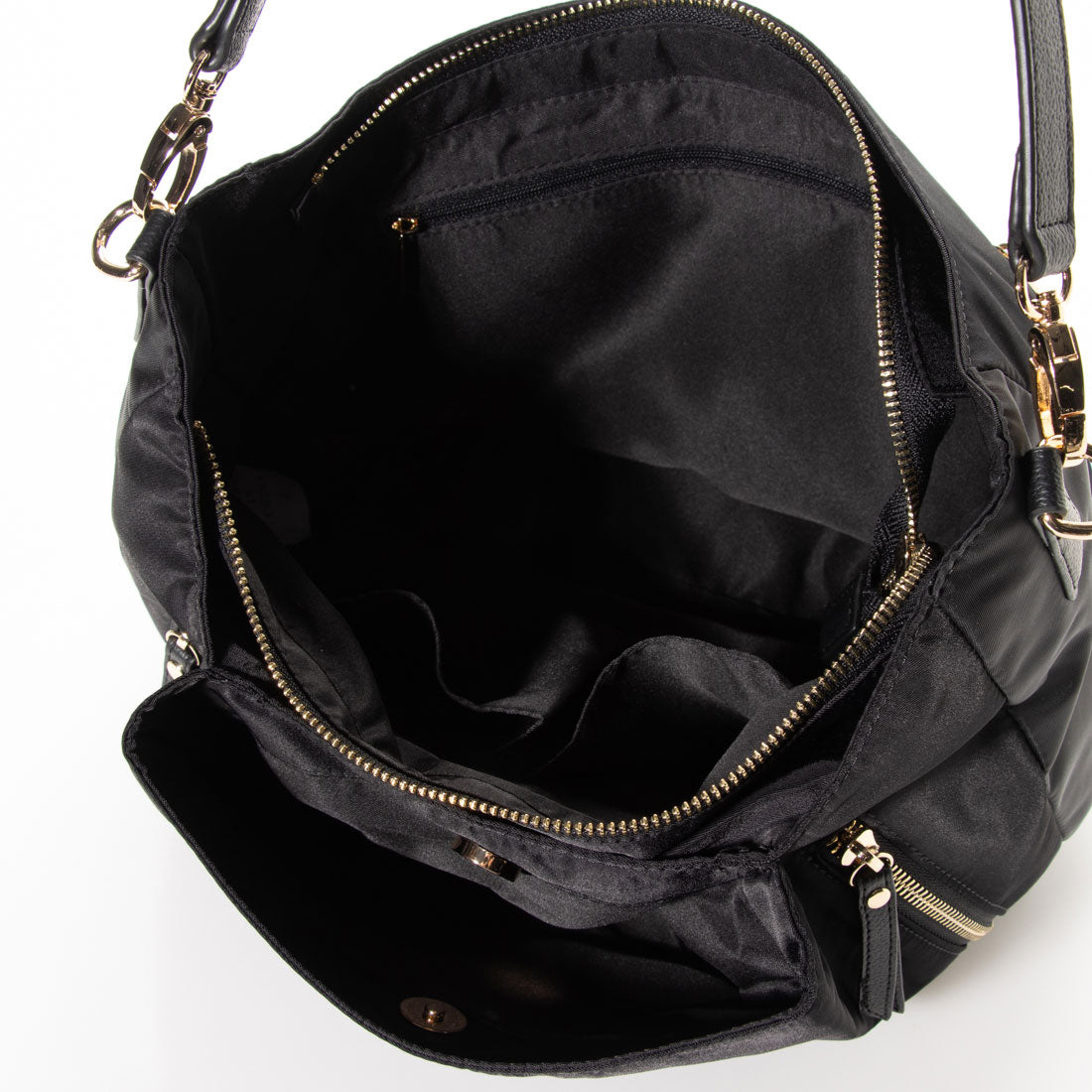 Monica Nylon 2WAY Shoulder Bag