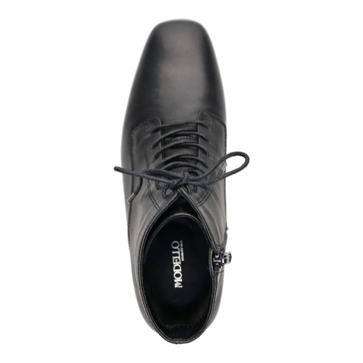 モデロ MODELLO 【撥水仕様】ソフトレザー レースアップショートブーツ DML1908