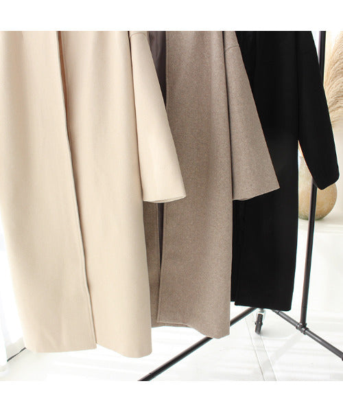 モードローブ MODE ROBE ノーカラーオーバーコート