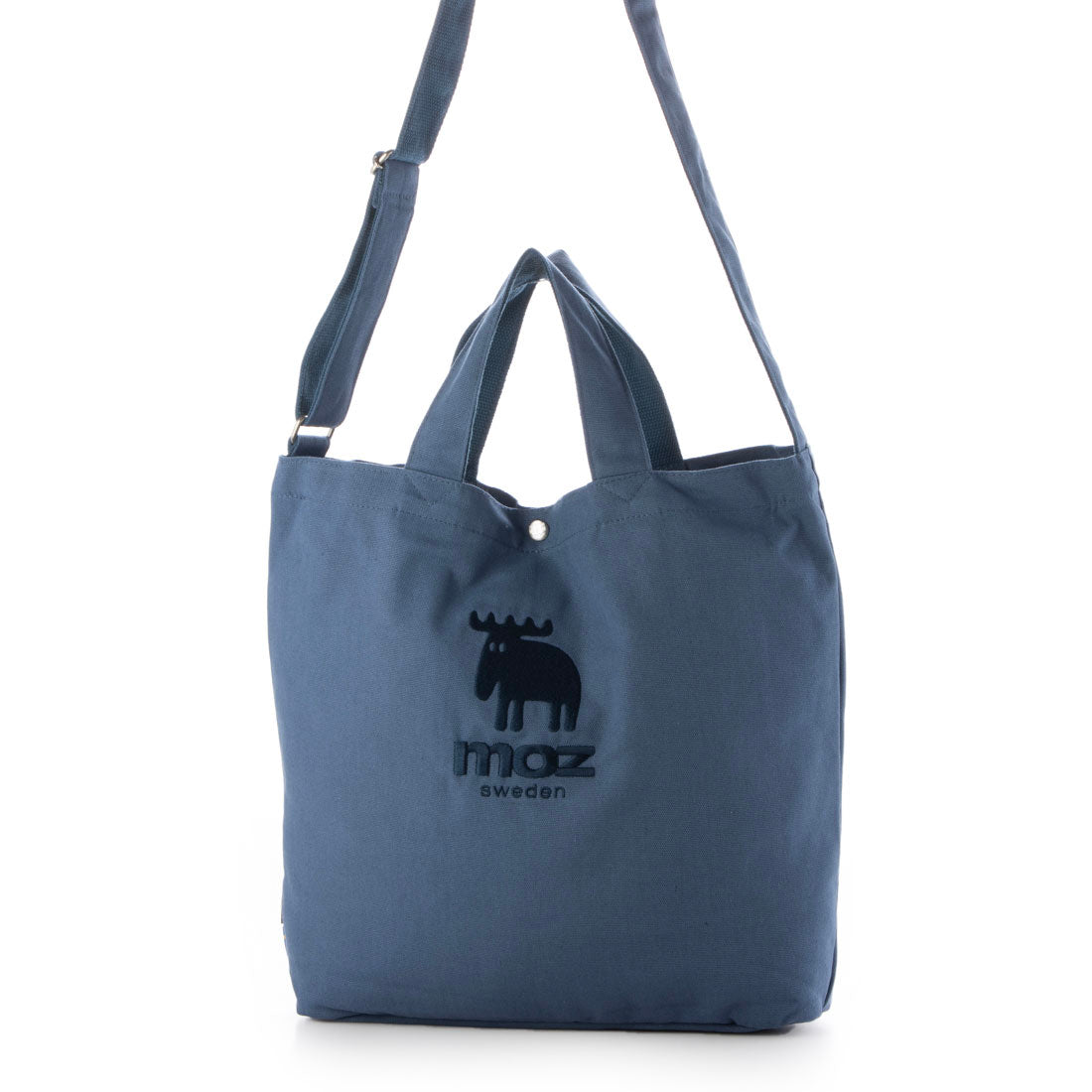 モズ moz 2wayキャンバストート (AQ70.アクアグレー) AQ70.アクアグレー