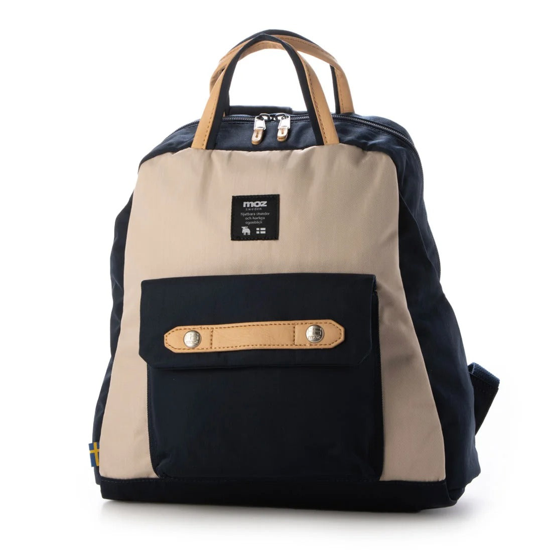 モズ moz Lハンドル ミニリュック (07.トリコロール) 07.トリコロール