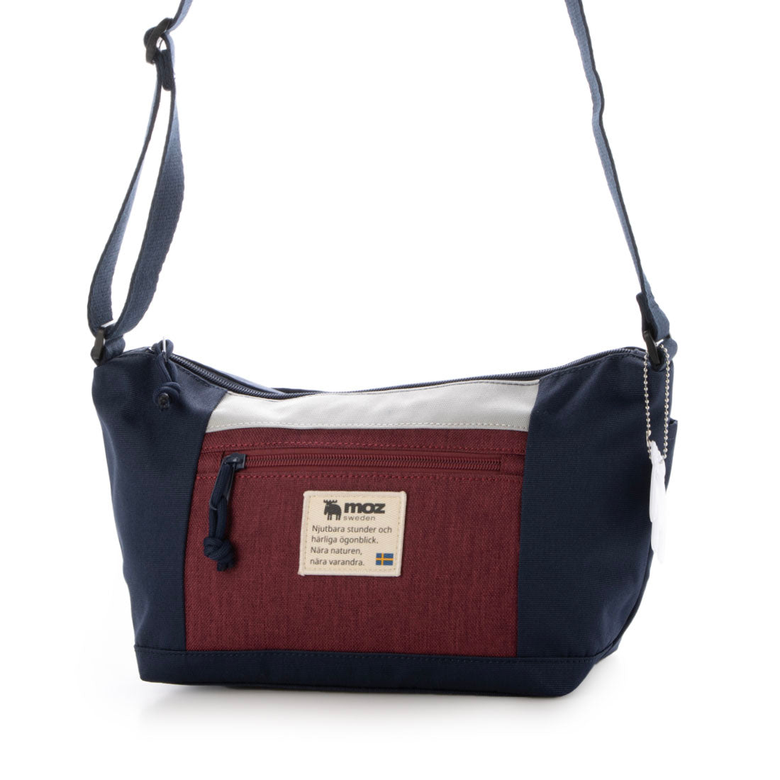 モズ moz 三日月型ショルダーバッグ (07.トリコロール) 07.トリコロール