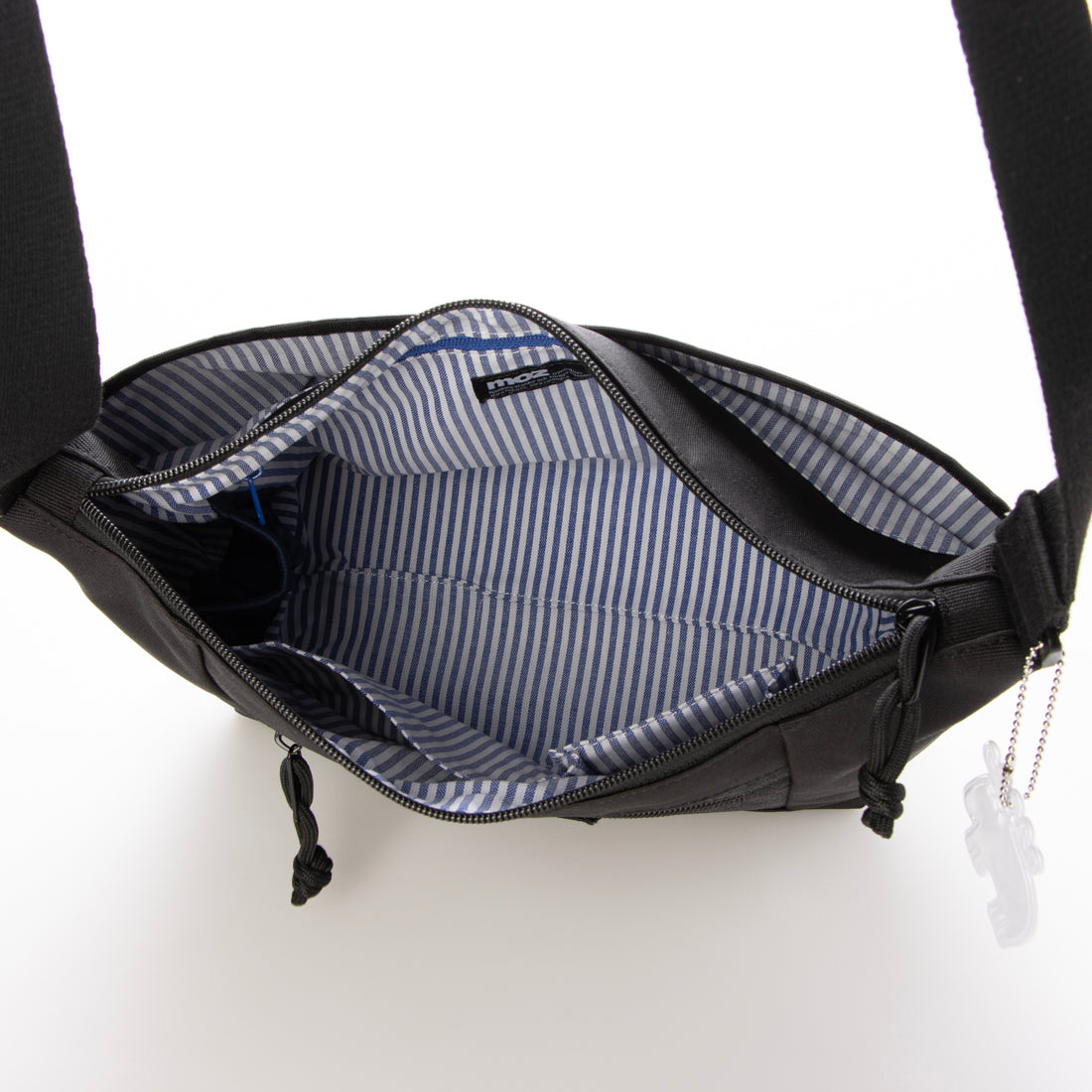 モズ moz 三日月型ショルダーバッグ (07.トリコロール) 07.トリコロール