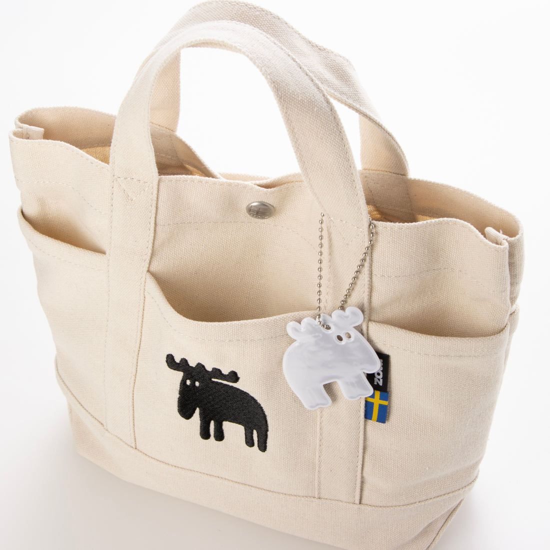 モズ moz キャンバス ランチトートバッグ (85.ピンク) 85.ピンク