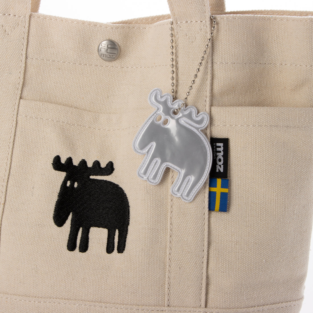 モズ moz キャンバス ランチトートバッグ (85.ピンク) 85.ピンク