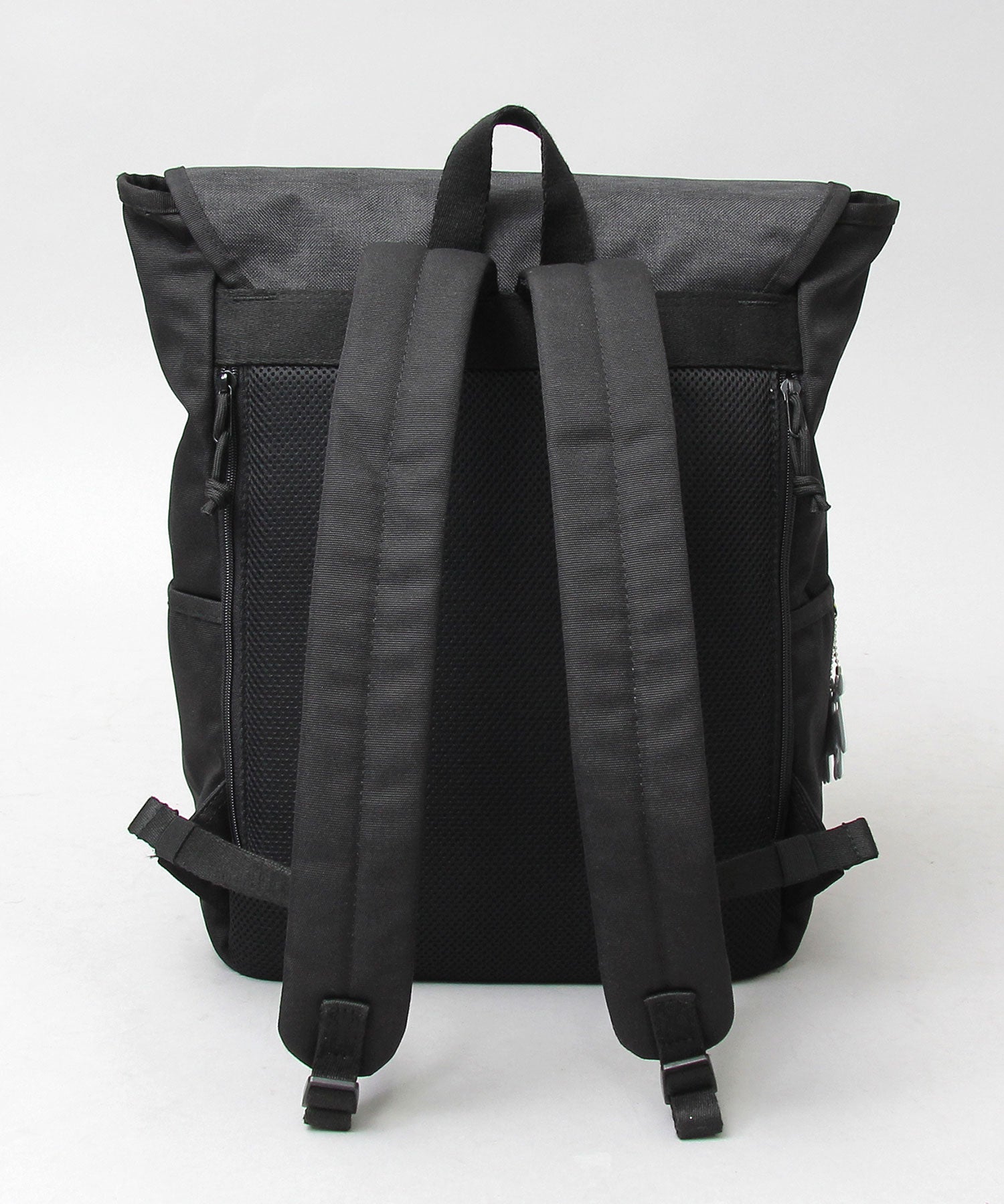 Moz Flap Backpack Rucksack Mother's Bag Commuting School A4 Storage with Reflective Charm