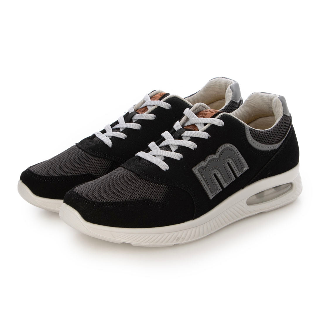 モズ moz サイドロゴエアーソール (BLK) BLK