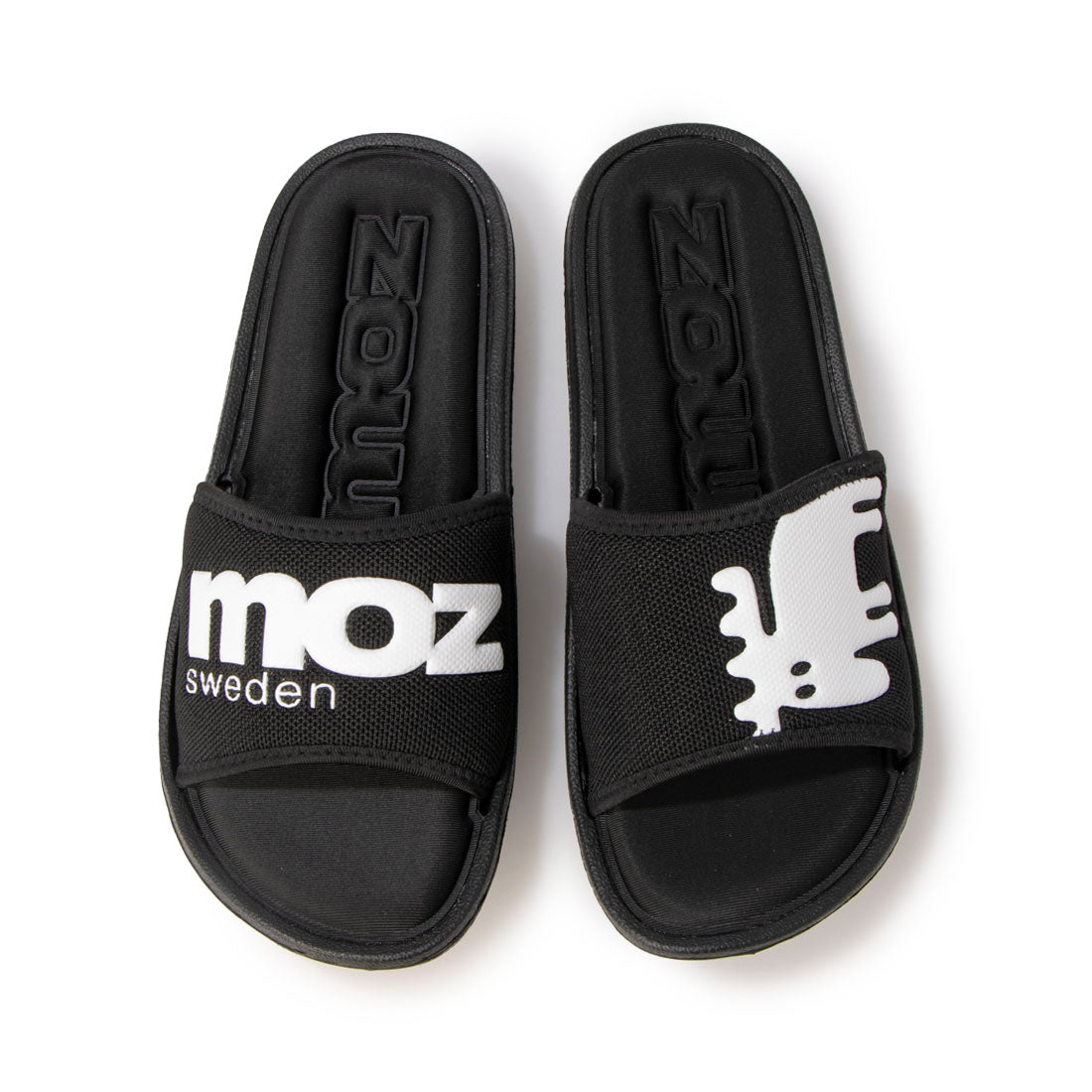 moz 低反発サンダル MOZ3823,BLK