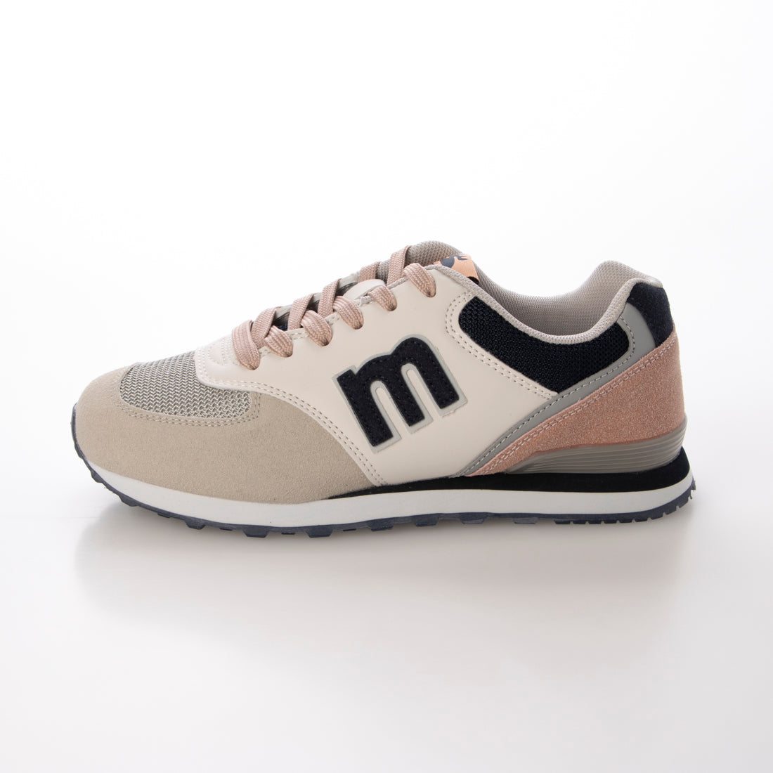 モズ moz スニーカー レディース 軽い 疲れない moz モズ 靴 おしゃれ 白 黒 疲れない 歩きやすい MZ1335 (GRAY/NAVY) GRAY/NAVY