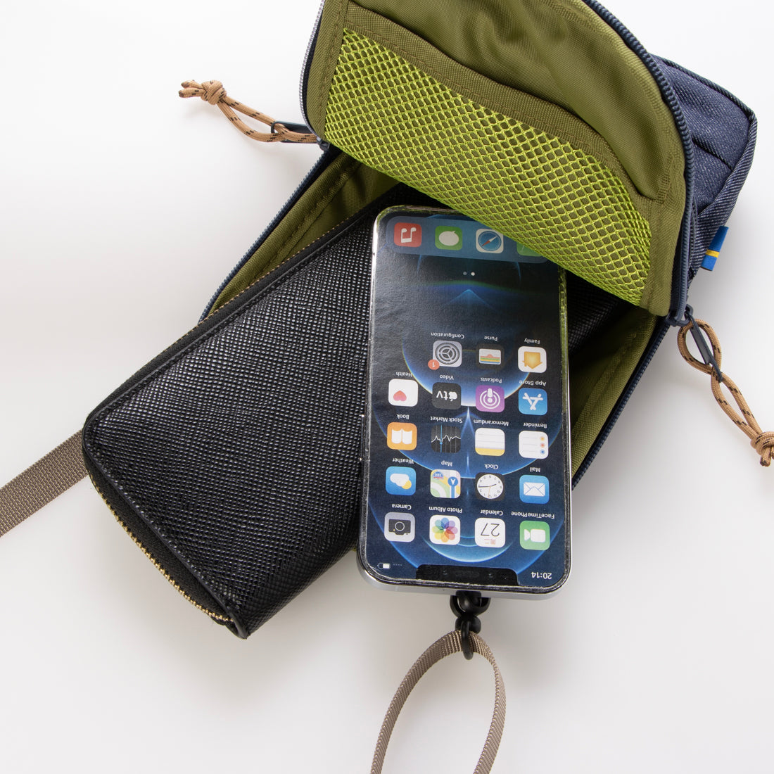 モズ moz スマホショルダー (grbe.グレイッシュベージュ) grbe.グレイッシュベージュ