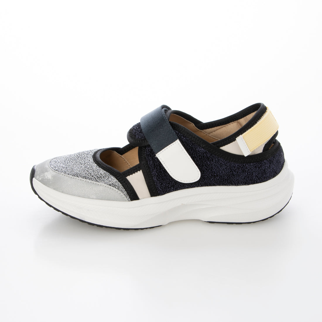 モード エ ジャコモ MODE ET JACOMO 【軽量】厚底ベルテッドスニーカー