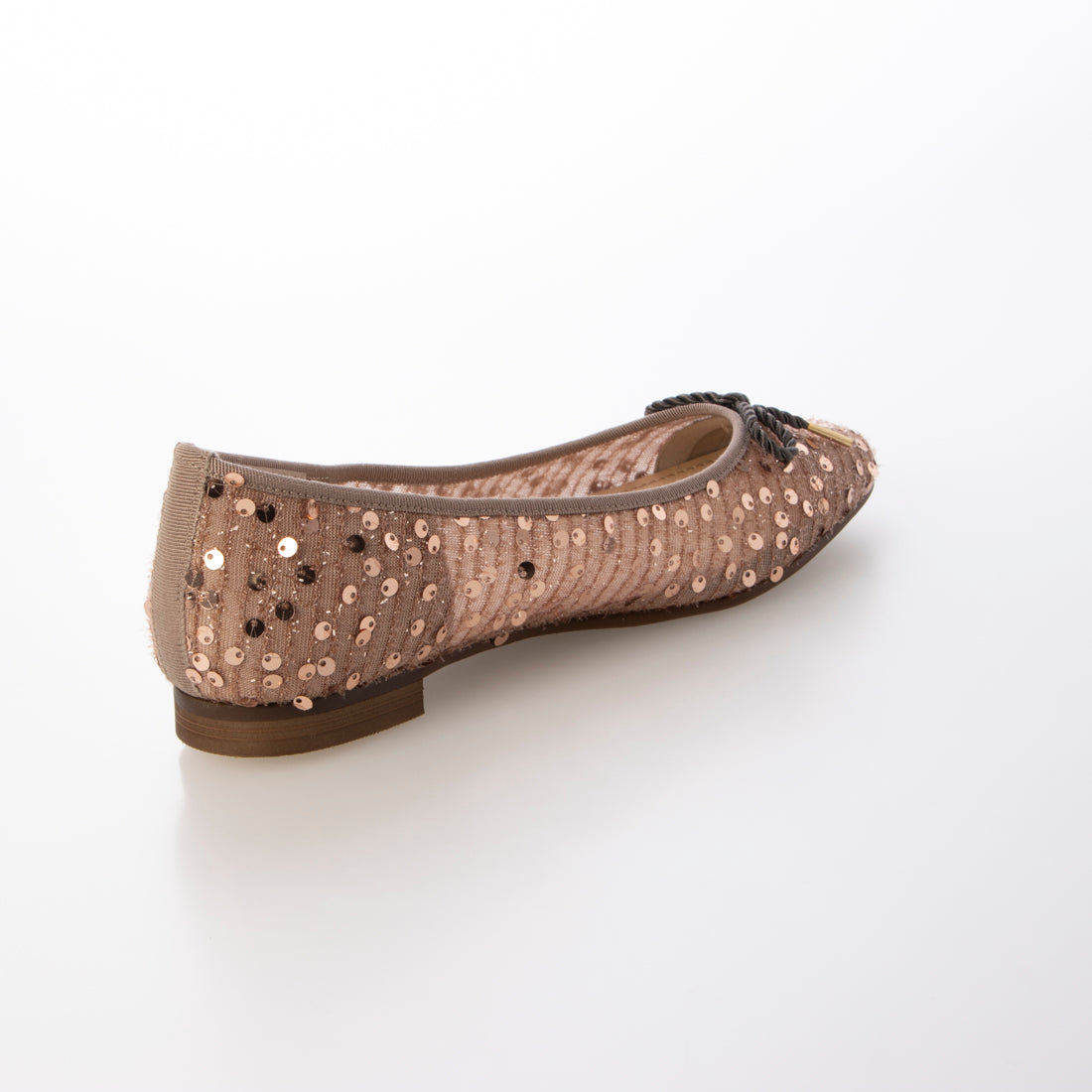 モード エ ジャコモ MODE ET JACOMO スパンコールバレエシューズ (ピンク) ピンク
