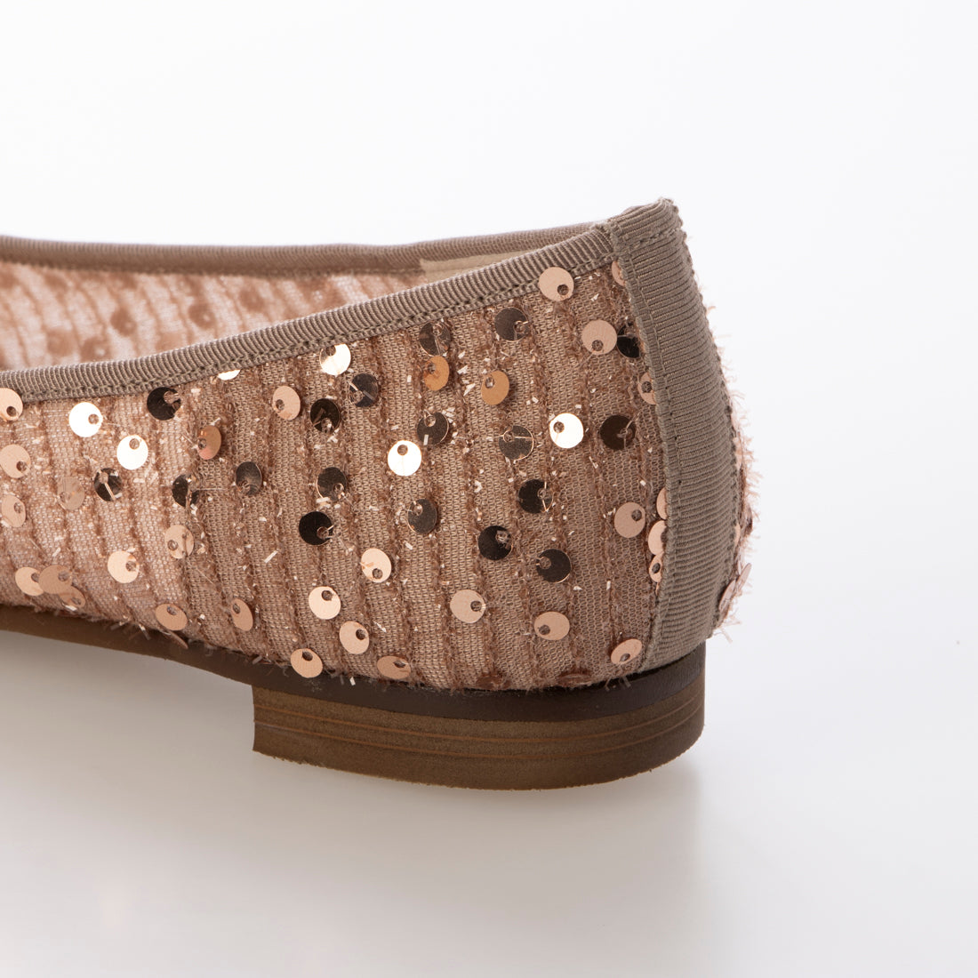 モード エ ジャコモ MODE ET JACOMO スパンコールバレエシューズ (ピンク) ピンク