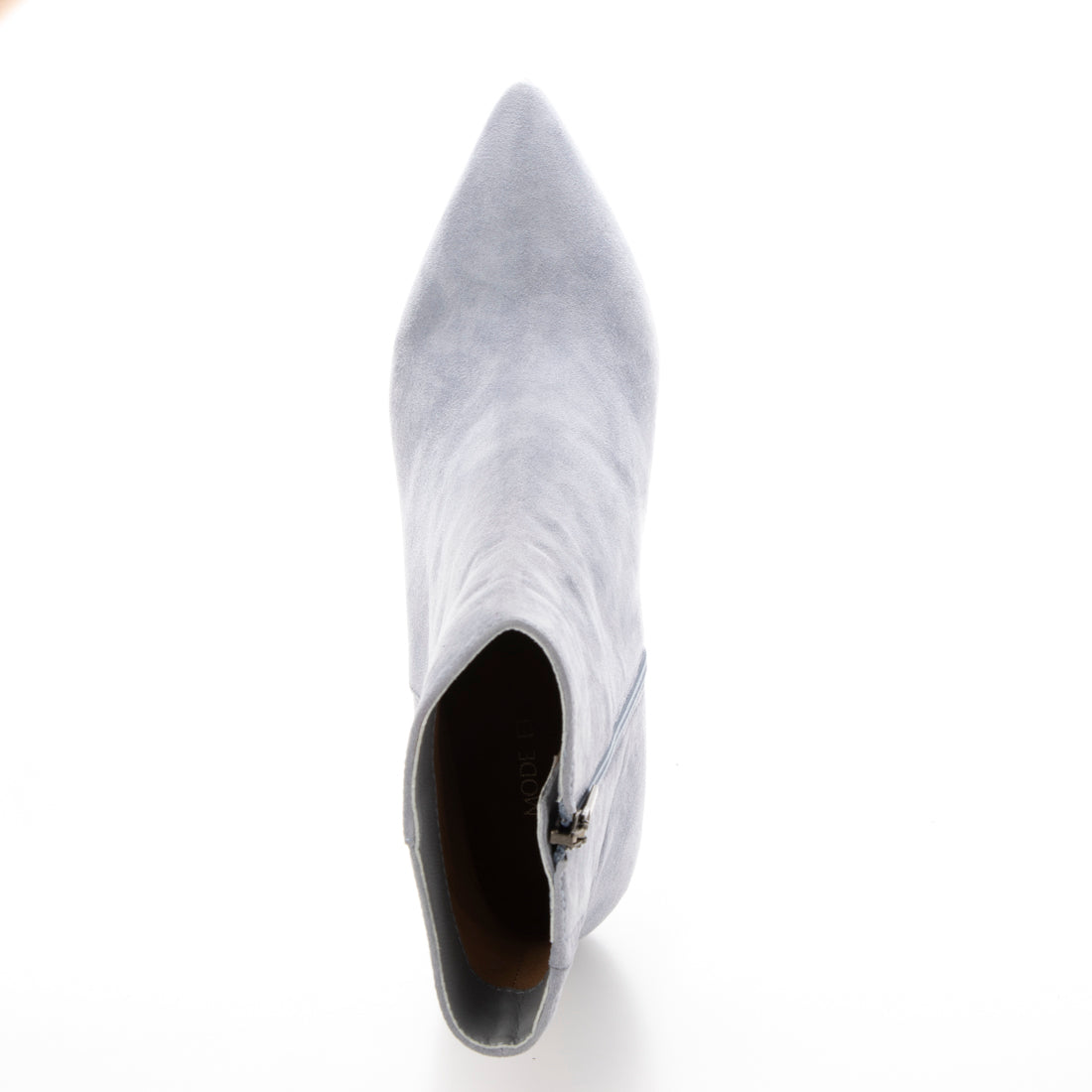 モード エ ジャコモ MODE ET JACOMO ポインテッドトゥショートブーツ (ブルースエード) ブルースエード