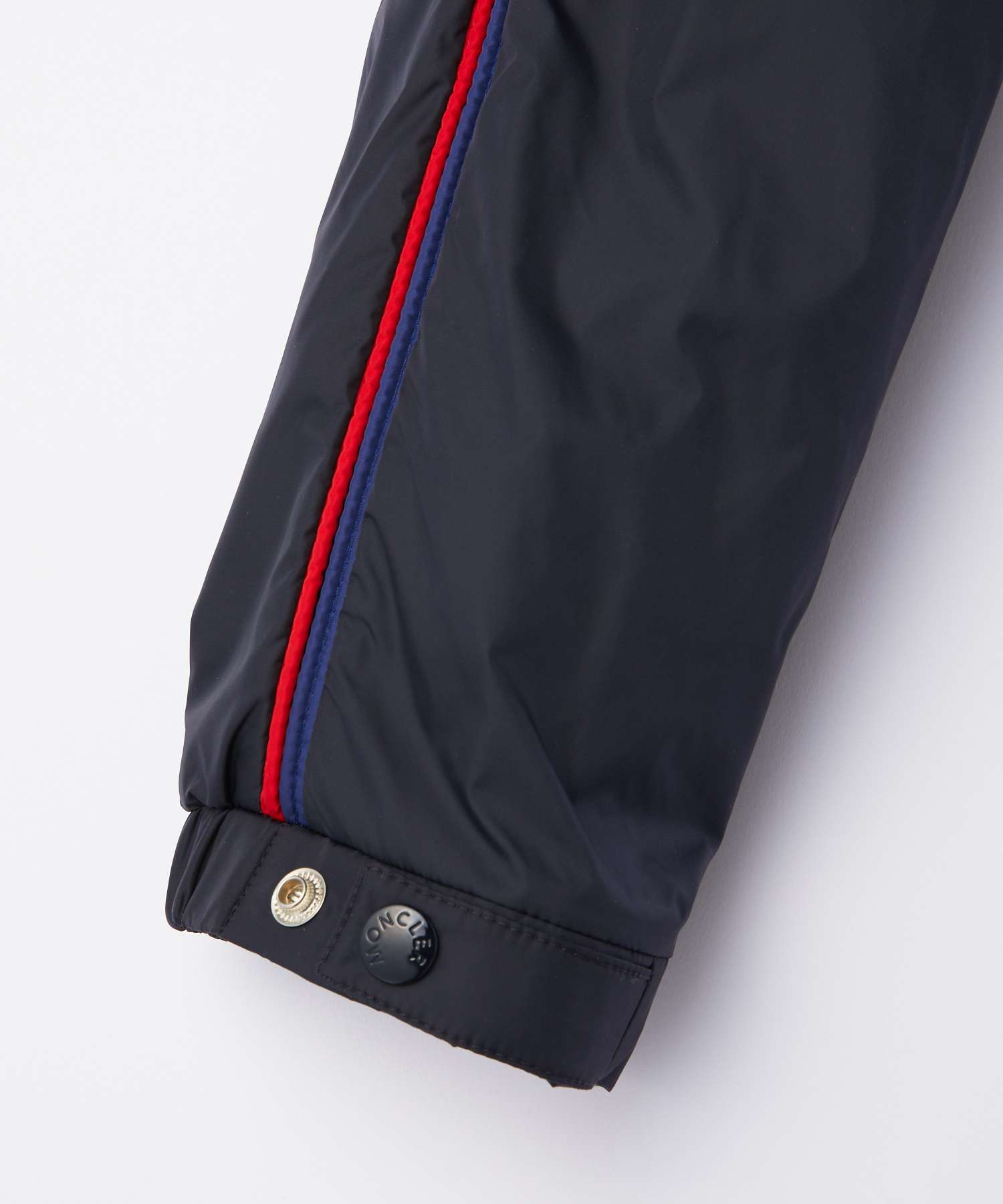 モンクレール MONCLER 1A00085 68352 ジャケット メンズ アウター HATTAB ナイロン ブルゾン フーテッド パイピング 撥水 775ジップアップ ダークネイビー