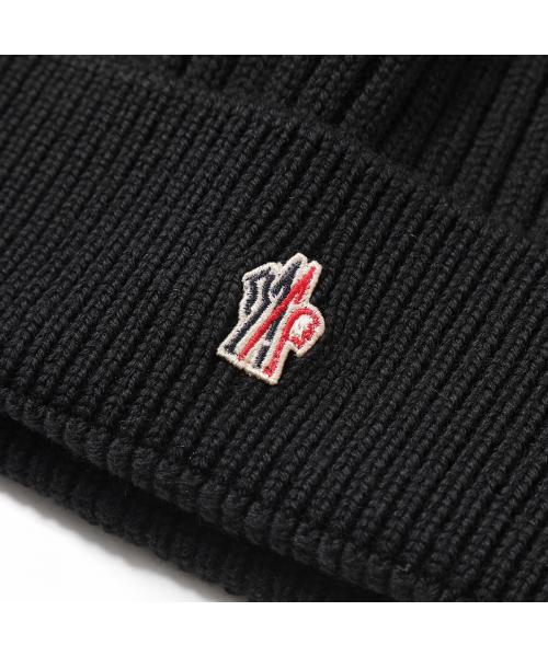 モンクレール MONCLER MONCLER GRENOBLE ニット帽 3B00014 04761 ウール (999/ブラック) 999/ブラック