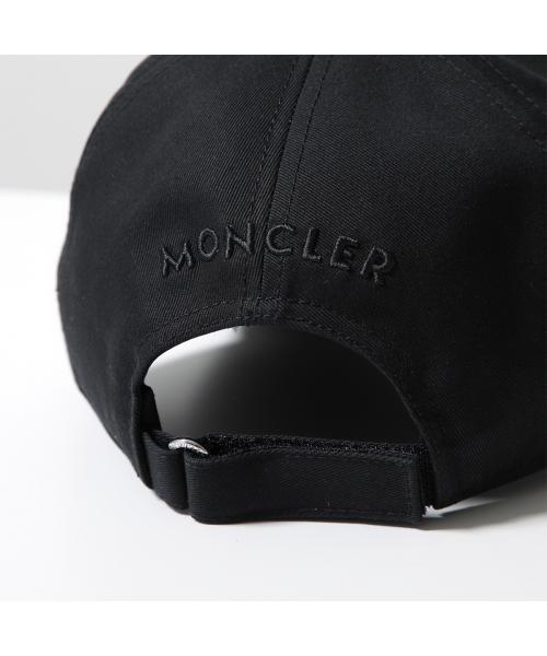 モンクレール MONCLER MONCLER ベースボールキャップ BASEBALL CAP 3B00039 04863 (999/ブラック) 999/ブラック
