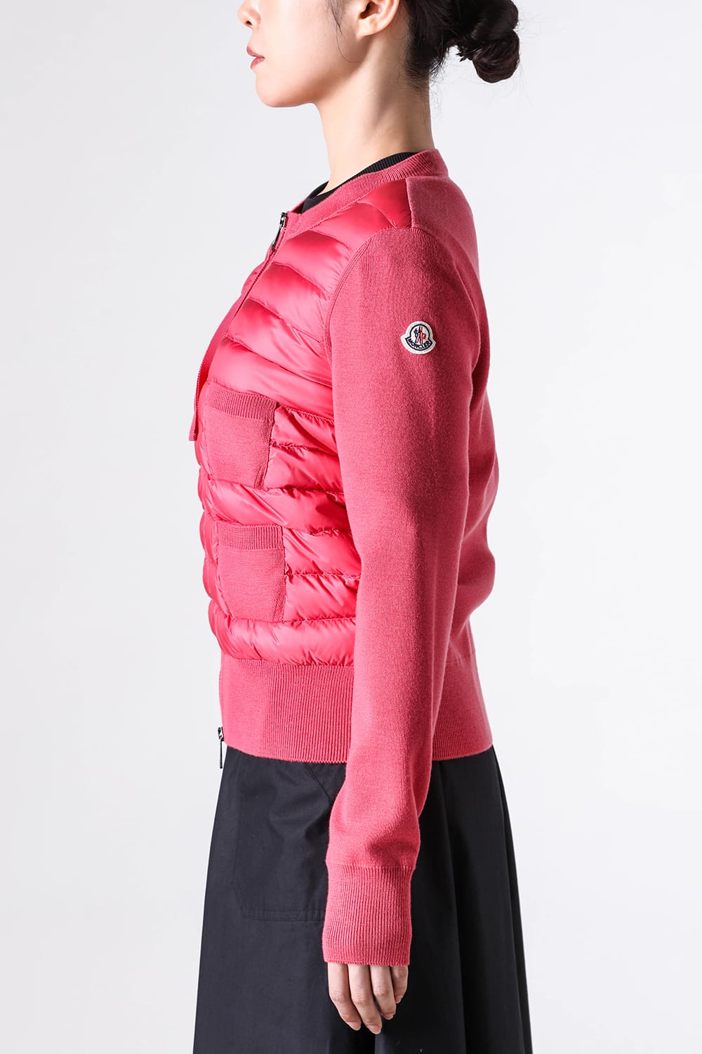 モンクレール MONCLER CARDIGAN (ピンク) Pink