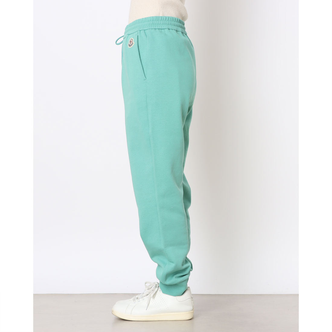 モンクレール MONCLER モンクレール スウェットパンツ レディース トラックパンツ コットン ロゴ ミントグリーン SWEAT BOTTOMS MONCLER (GREEN) GREEN