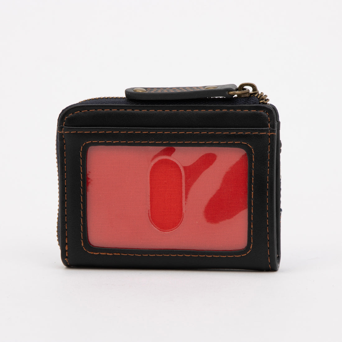 モバック mobac 小銭入れ メンズ パスケース 定期入れ L字ファスナー 財布 デニム 大容量 人気 (柄2) 柄2