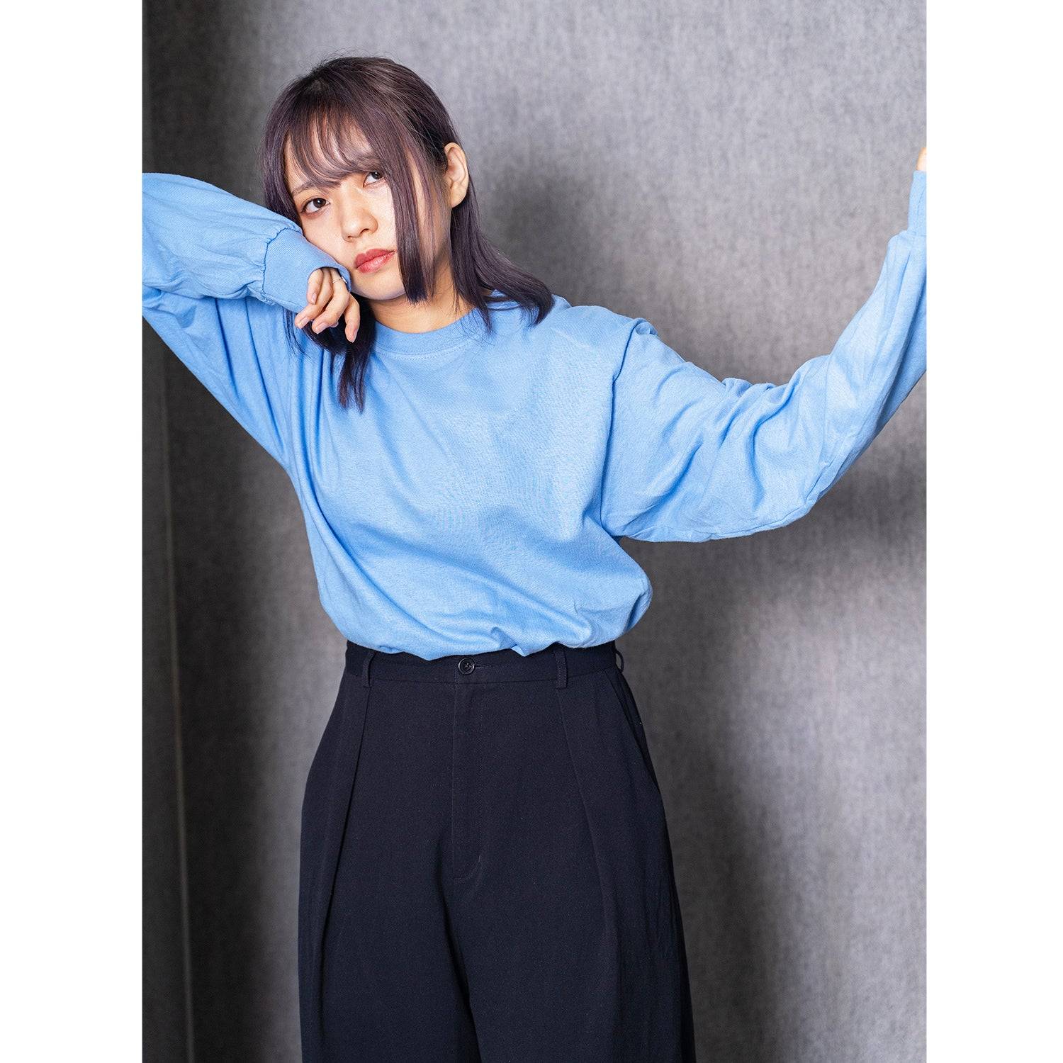 MODISH GAZE GILDAN 6oz Cotton Plain Big Silhouette Long Sleeve T-shirt