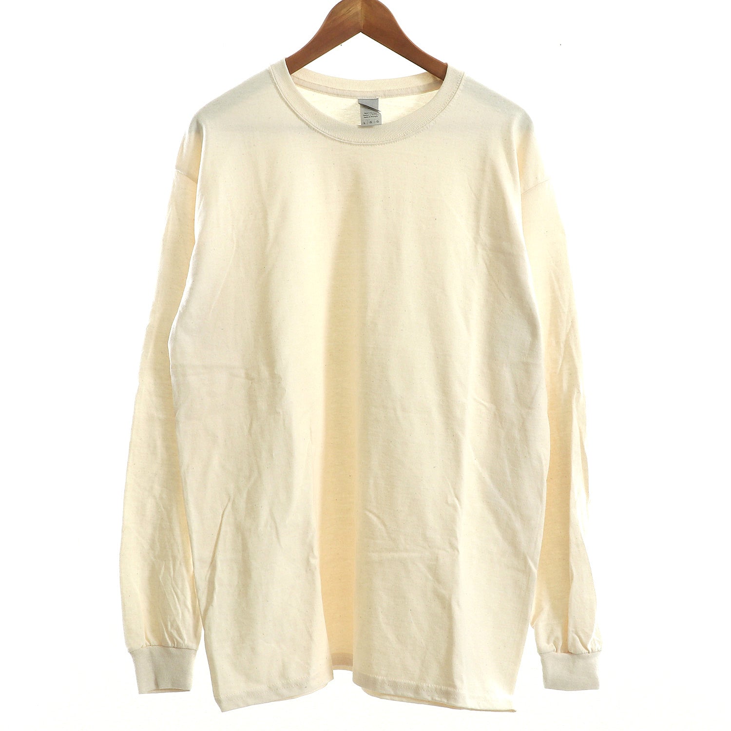 MODISH GAZE GILDAN 6oz Cotton Plain Big Silhouette Long Sleeve T-shirt