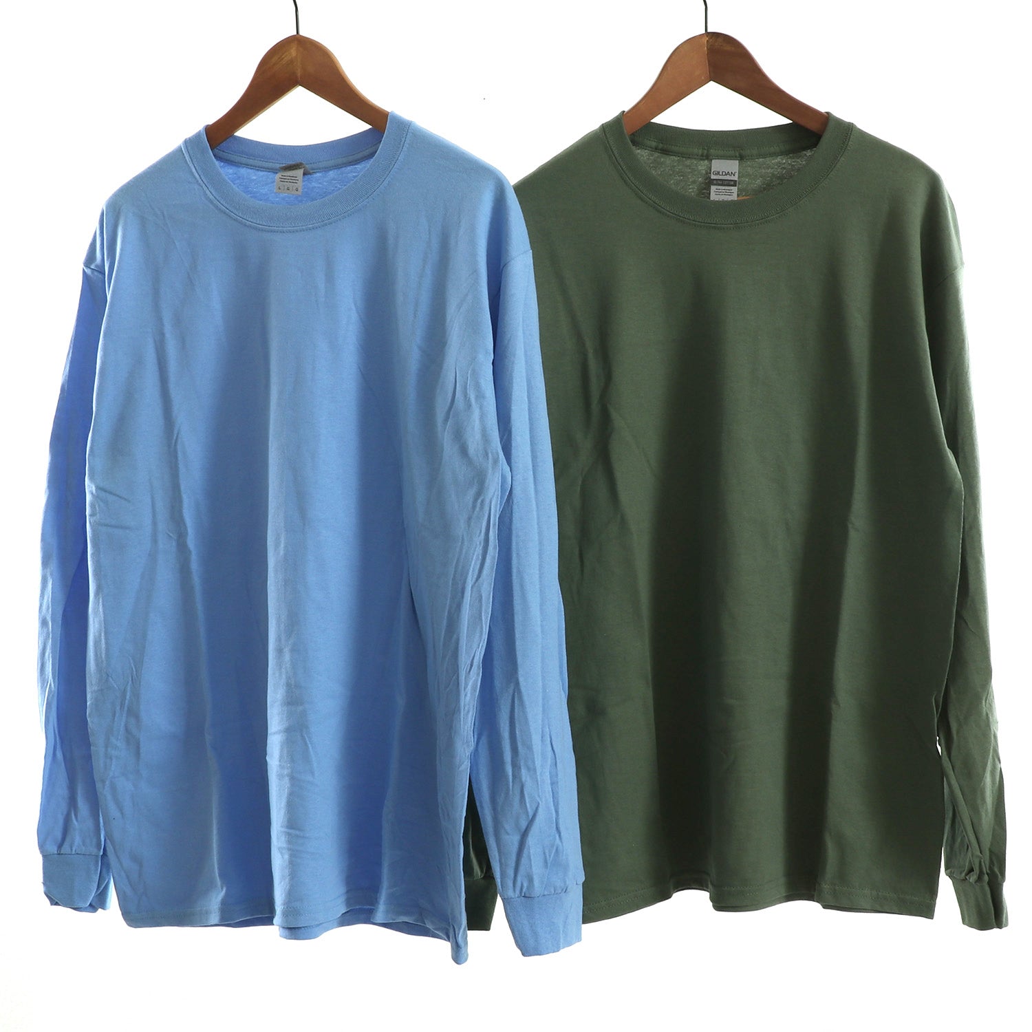 MODISH GAZE GILDAN 6oz Cotton Plain Big Silhouette Long Sleeve T-shirt