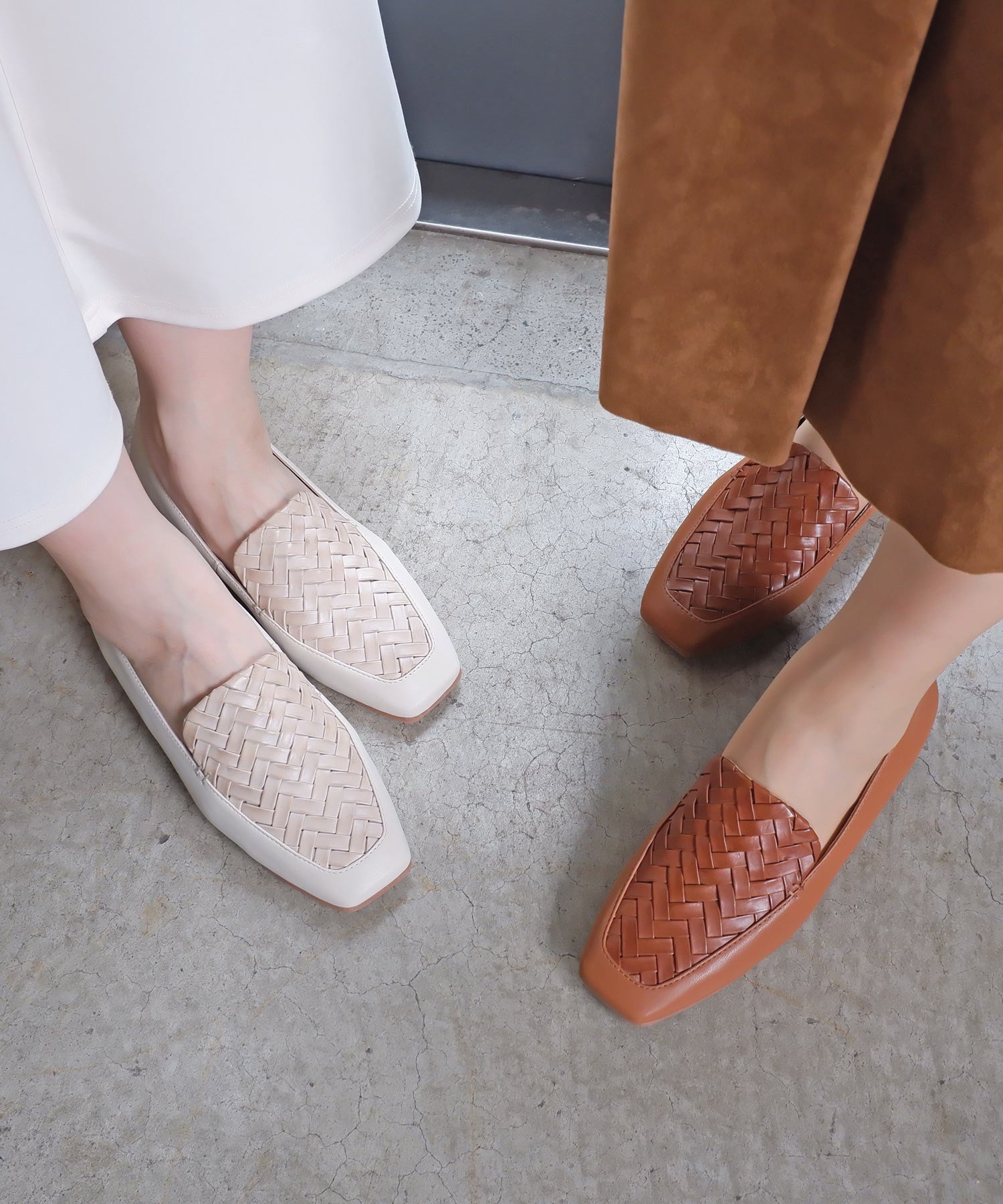 モード カオリ MODE KAORI メッシュローファー 16255