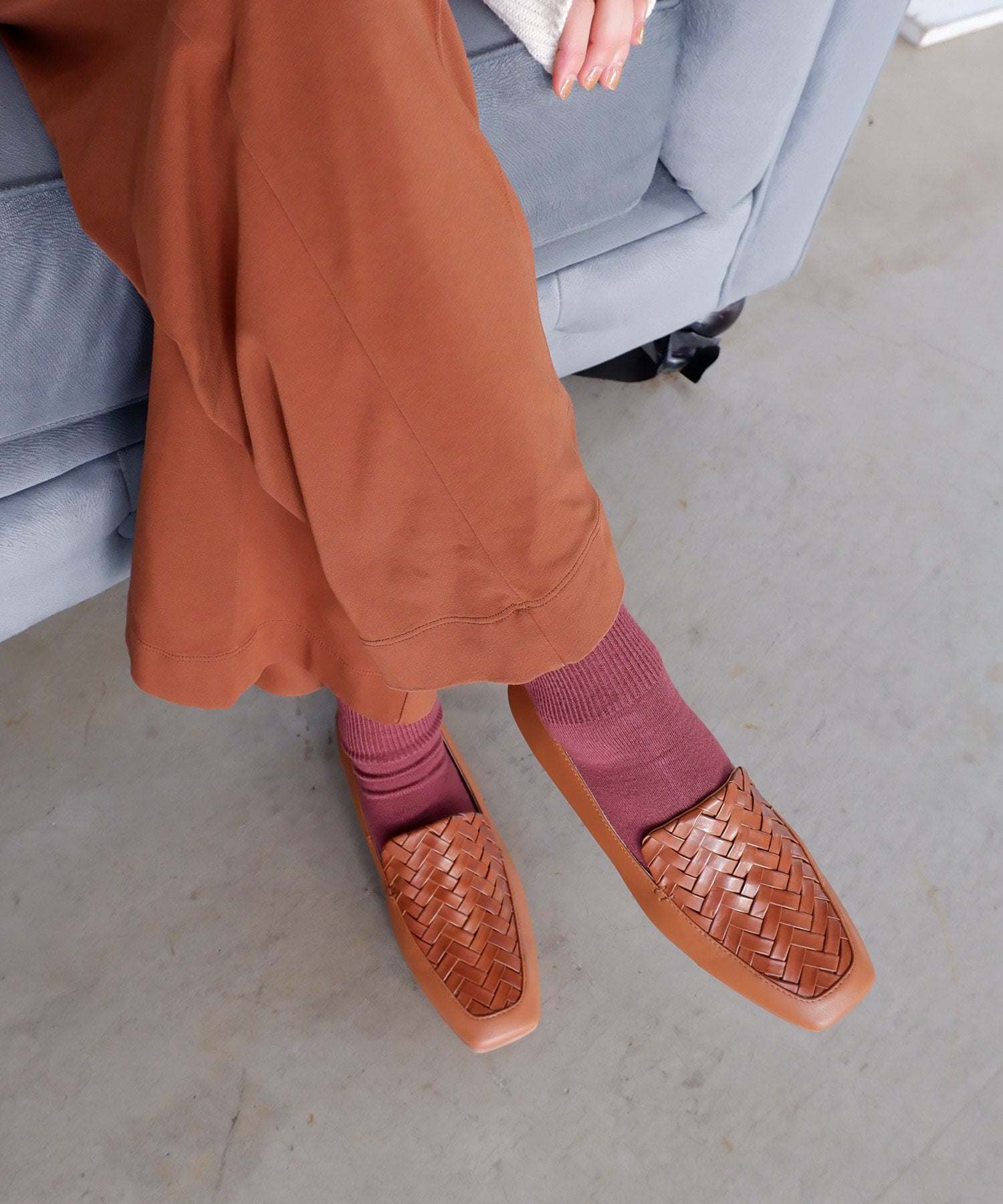 モード カオリ MODE KAORI メッシュローファー 16255