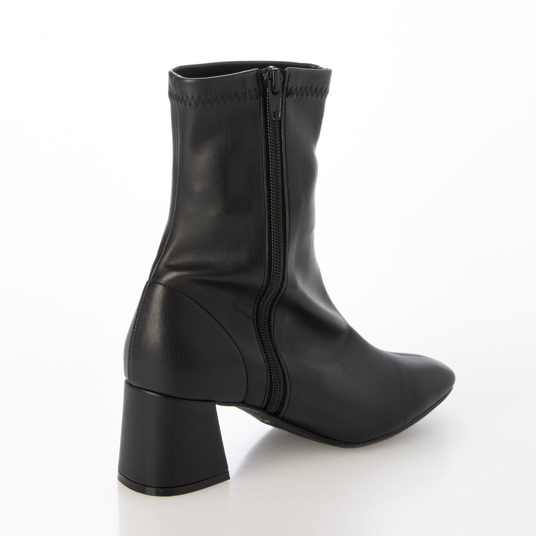 モード エ ジャコモ カリーノ MODE ET JACOMO carino 【レイン対応】ストレッチヒールブーツ (ブラック) ブラック