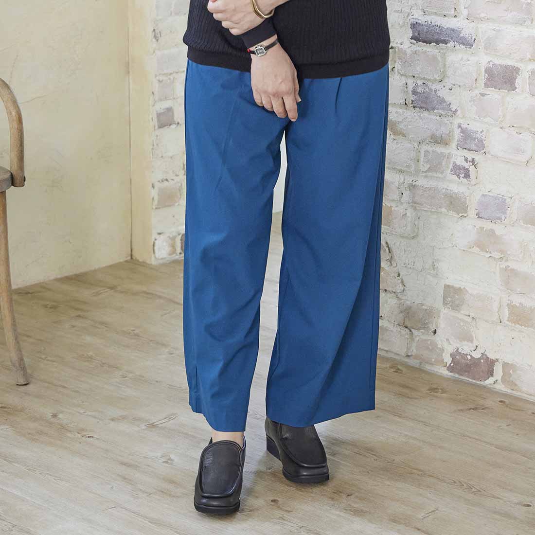 モード エ ジャコモ ディッシィ MODE ET JACOMO DICI 【3E】スクエアトゥスリッポンシューズ (ブラック) ブラック